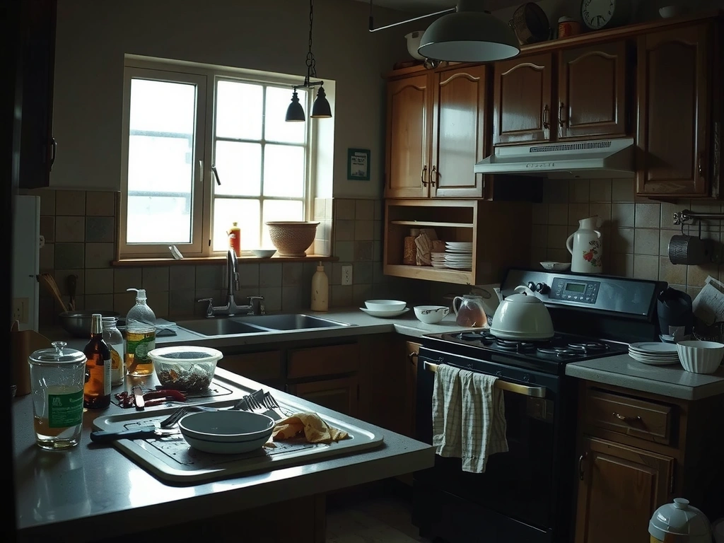 Imagine înainte de curățenie